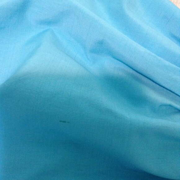 AS IS Vintage 1960s '60s Blue Handmade Alice in Wonderland-Type Midi Dress - Picture 4 of 8